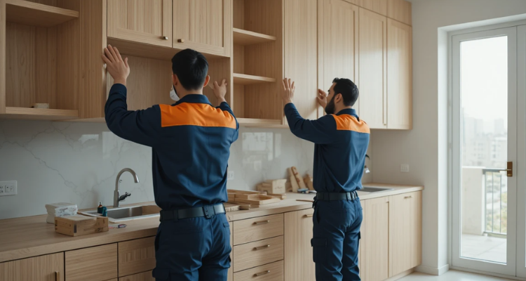 التركيب والتشطيب