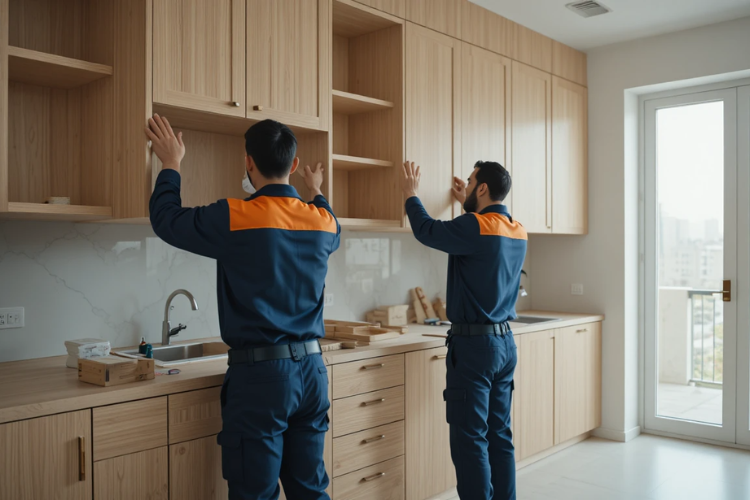 التركيب والتشطيب