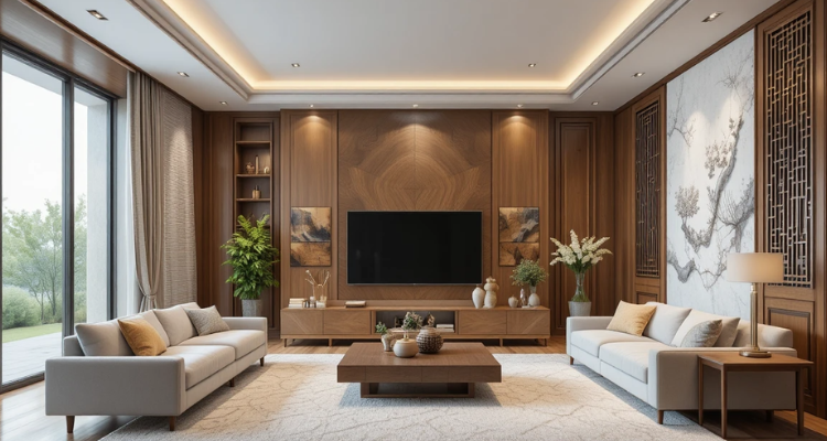 الديكور الخشبي