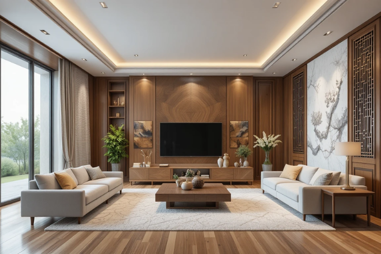 الديكور الخشبي